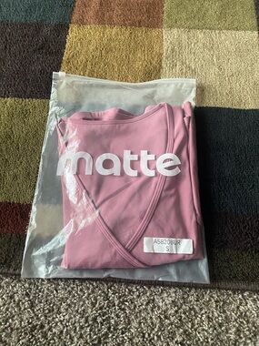 V-Neck Wrap Long Sleeve Top in Rose Pink